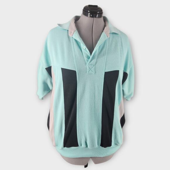 Boulevard Club By Block Shirt Men's XL Collared W/Pockets Retro Bowling Design - Picture 1 of 5